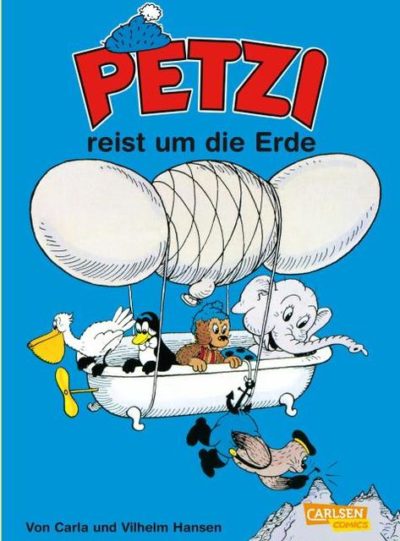 Petzi Bd. 11: Petzi reist um die Erde