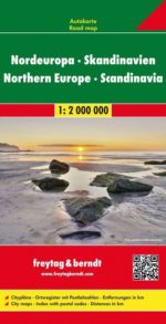 Freytag & Berndt Autokarte Nordeuropa, Skandinavien