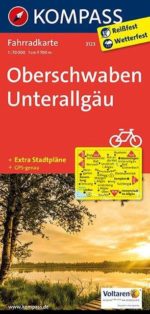 Kompass Fahrradkarten 3123: Oberschwaben, Unterallgäu
